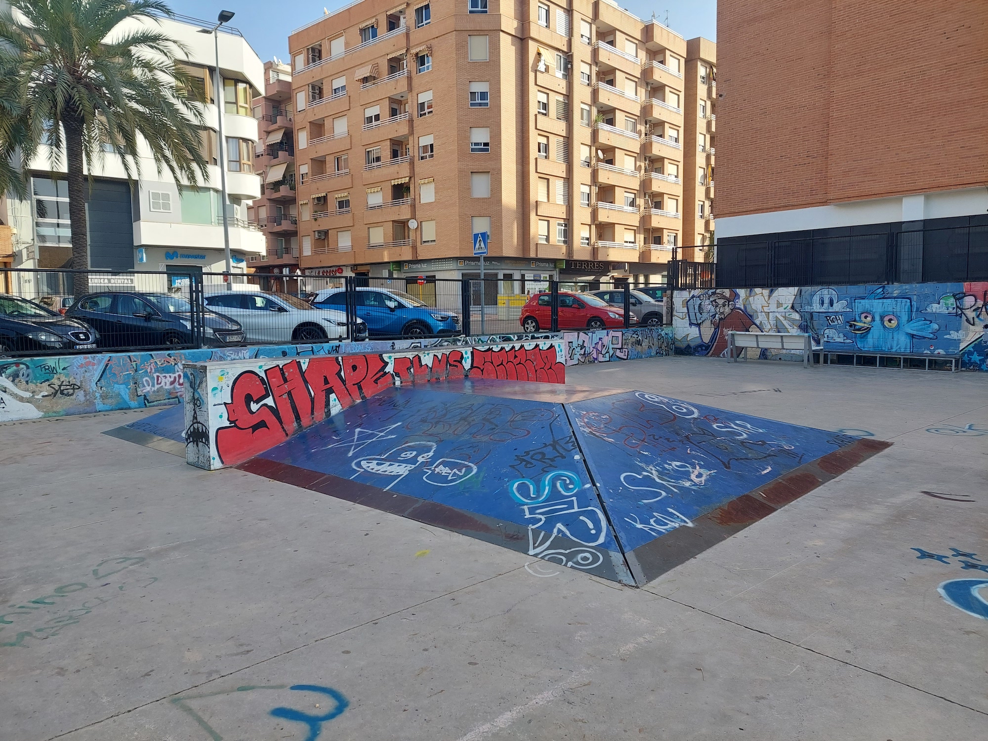 Plaza parque skatepark